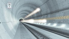 BBT Tunnel Visualisierung